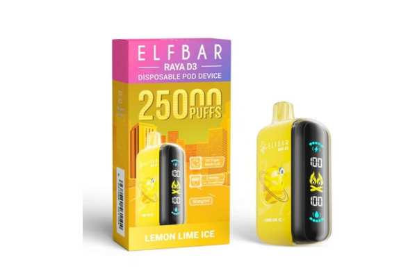 Elf Bar Raya D3 Lemon Lime ICE 25000 Puffs Gurgaon