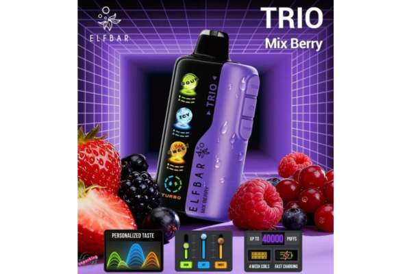 Elf Bar TRIO 40000 Puffs  Mix Berry