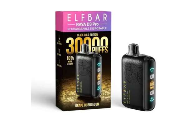 Elf Bar Raya D3 Pro 30K  Grape Bubblegum