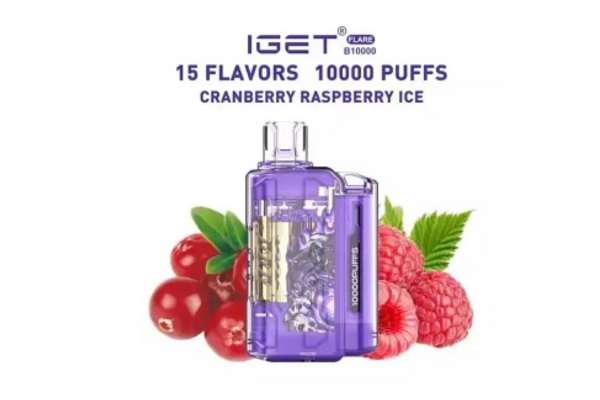 IGET FLARE B10000  Cranberry Raspberry Ice