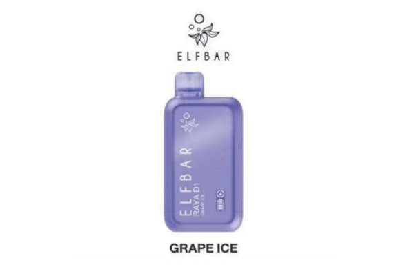 Elfbar Raya D1  Grape Ice