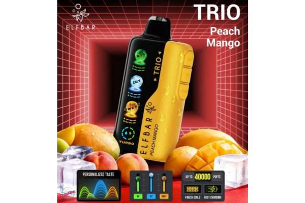 Elf Bar Trio Peach Mango 40000 Puffs Sohna Road Gurgaon
